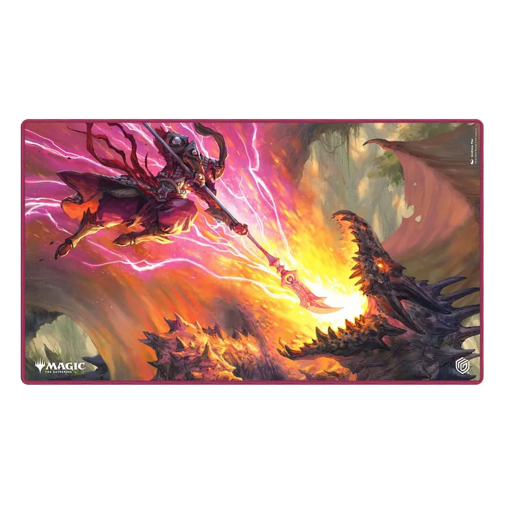Ultimate Guard Play-Mat 2 mm (61 x 35 cm) Magic: The Gathering "Tarkir: Dragonstorm" - Worthy Cost